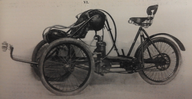 Century Tandem, 1900, this model took part in the 1,000 mile trial.